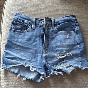 Levi’s denim Distressed Women Shorts